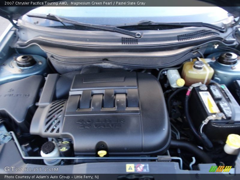 Magnesium Green Pearl / Pastel Slate Gray 2007 Chrysler Pacifica Touring AWD