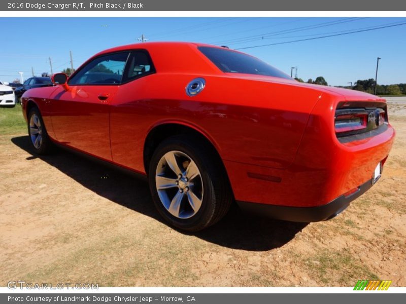 Pitch Black / Black 2016 Dodge Charger R/T