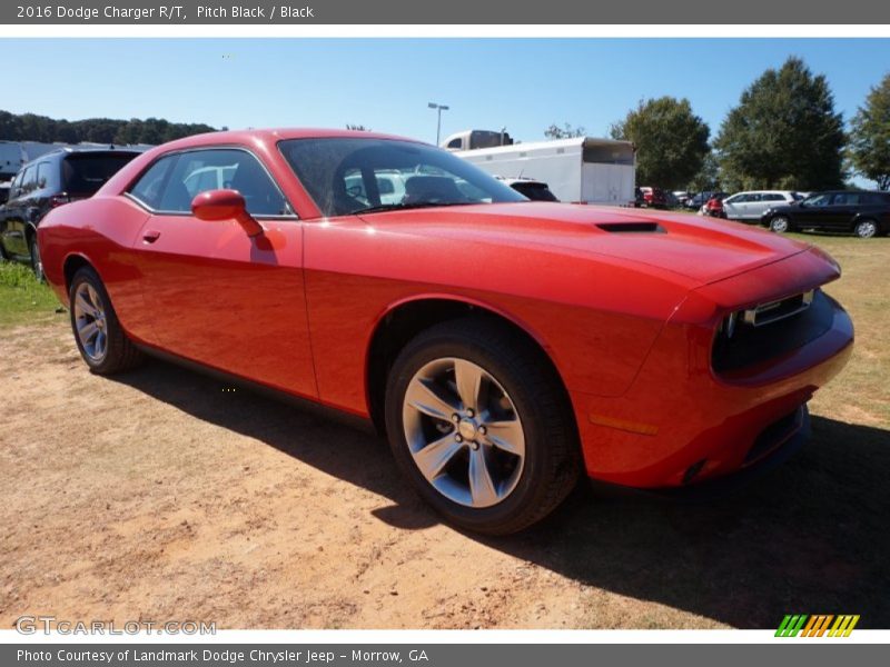 Pitch Black / Black 2016 Dodge Charger R/T