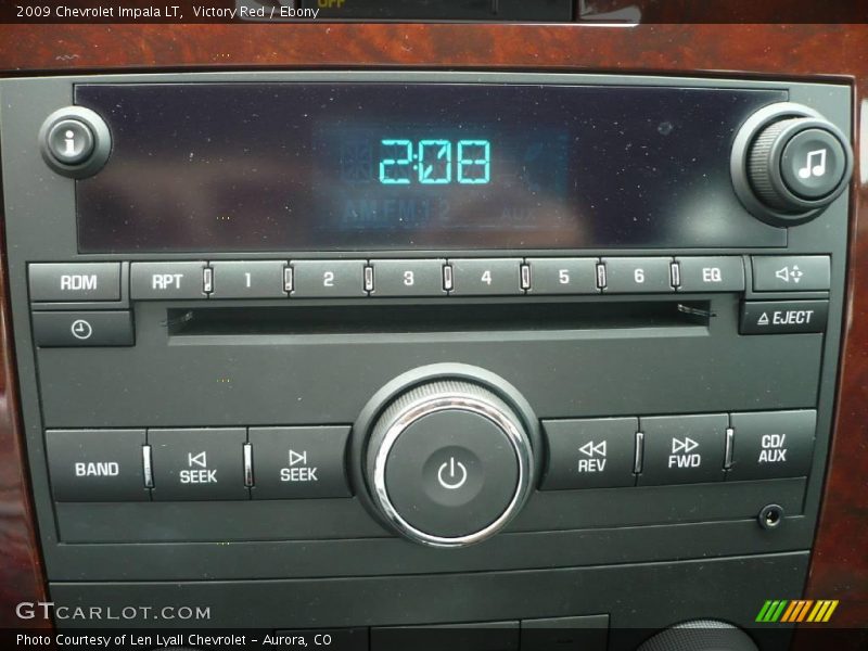 Victory Red / Ebony 2009 Chevrolet Impala LT