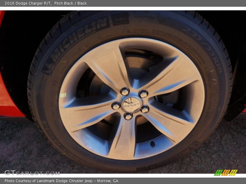 Pitch Black / Black 2016 Dodge Charger R/T