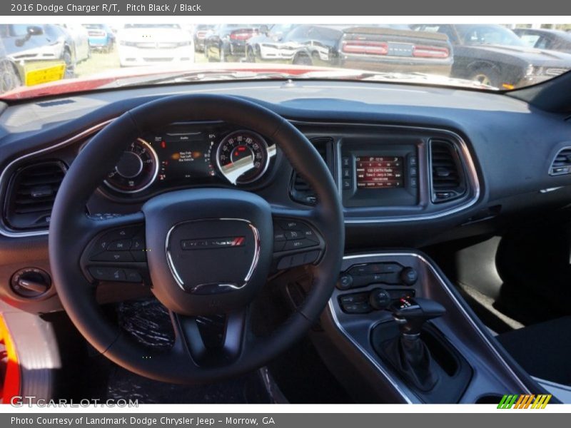 Pitch Black / Black 2016 Dodge Charger R/T