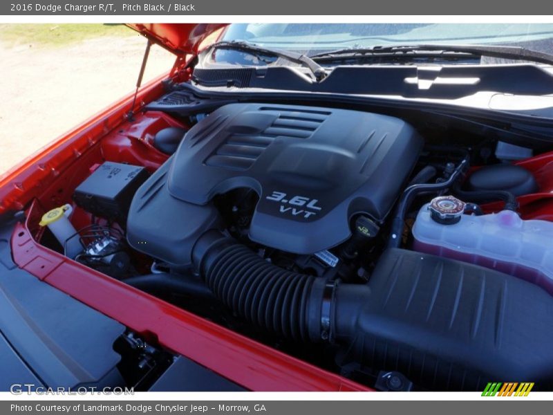 Pitch Black / Black 2016 Dodge Charger R/T