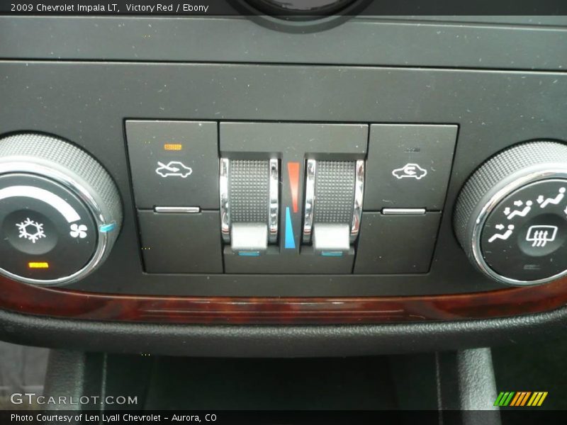 Victory Red / Ebony 2009 Chevrolet Impala LT