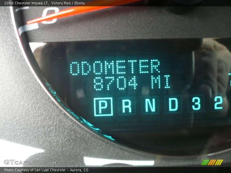 Victory Red / Ebony 2009 Chevrolet Impala LT