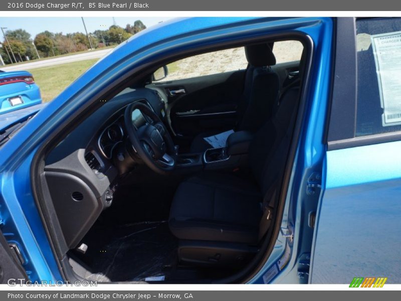 B5 Blue Pearl / Black 2016 Dodge Charger R/T