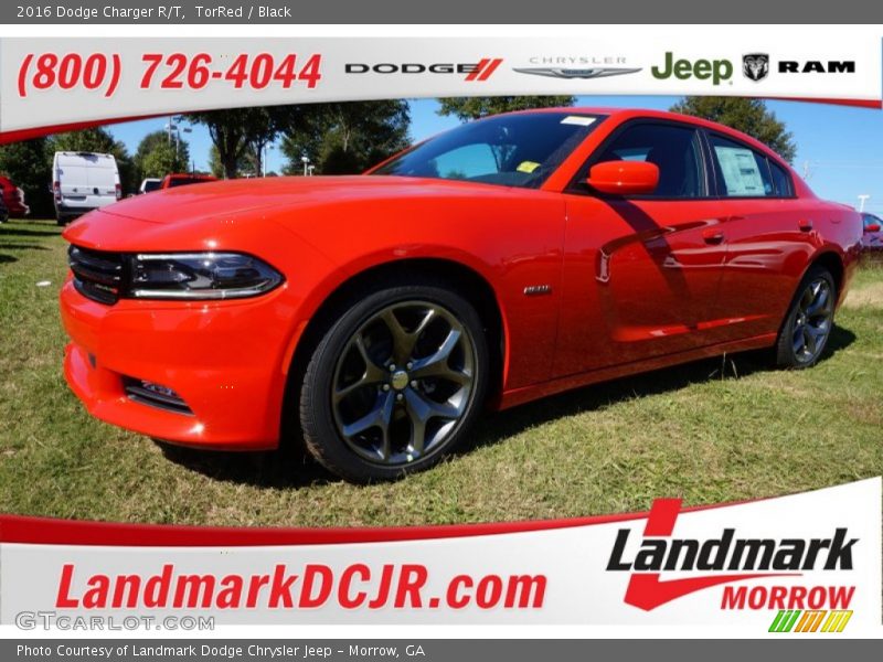 TorRed / Black 2016 Dodge Charger R/T