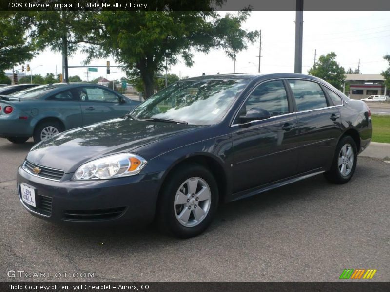 Slate Metallic / Ebony 2009 Chevrolet Impala LT