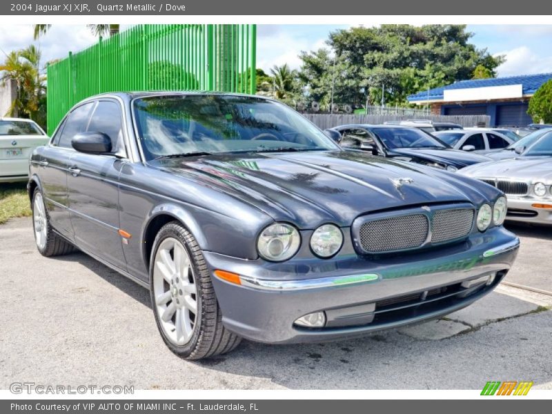 Quartz Metallic / Dove 2004 Jaguar XJ XJR
