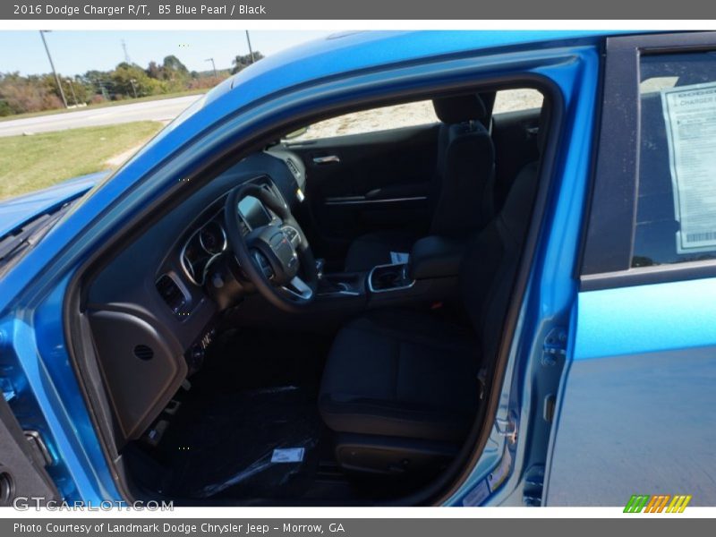 B5 Blue Pearl / Black 2016 Dodge Charger R/T