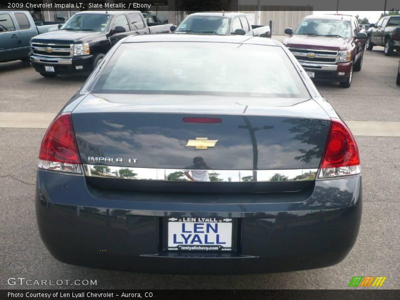 Slate Metallic / Ebony 2009 Chevrolet Impala LT