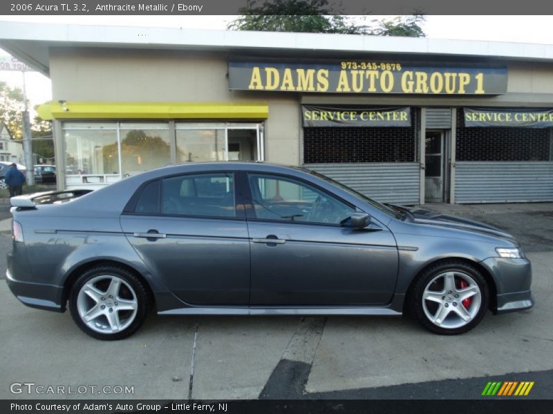 Anthracite Metallic / Ebony 2006 Acura TL 3.2