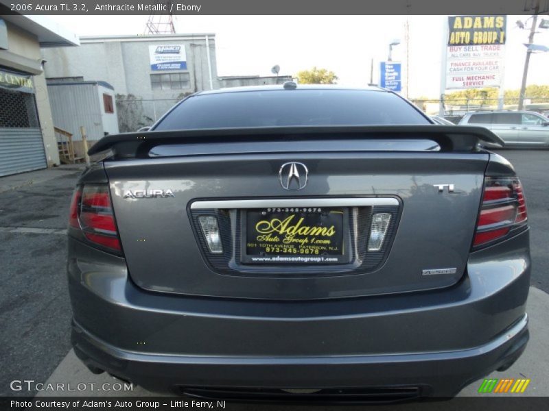Anthracite Metallic / Ebony 2006 Acura TL 3.2