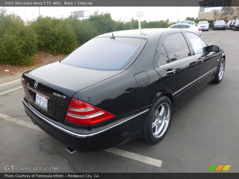 Black / Charcoal 2002 Mercedes-Benz S 55 AMG