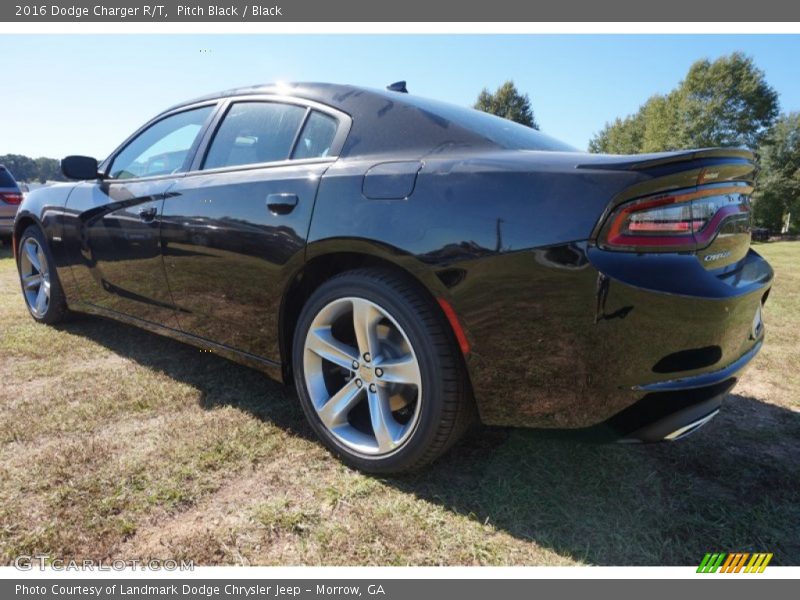 Pitch Black / Black 2016 Dodge Charger R/T