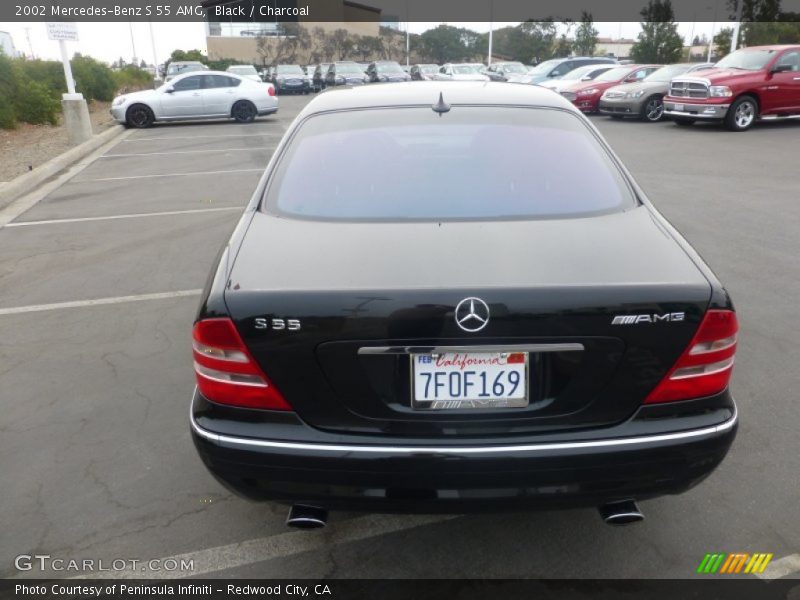 Black / Charcoal 2002 Mercedes-Benz S 55 AMG