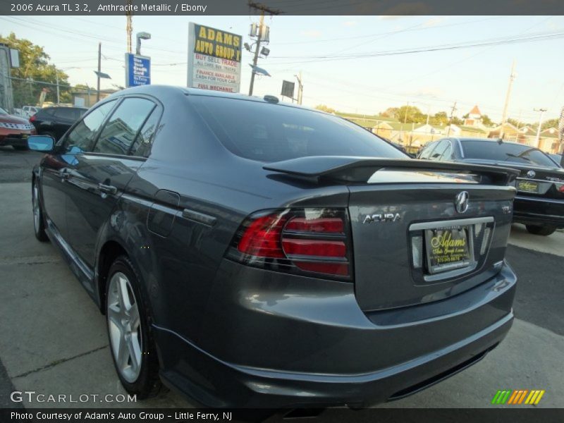 Anthracite Metallic / Ebony 2006 Acura TL 3.2