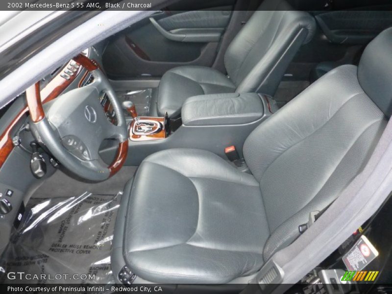 Front Seat of 2002 S 55 AMG