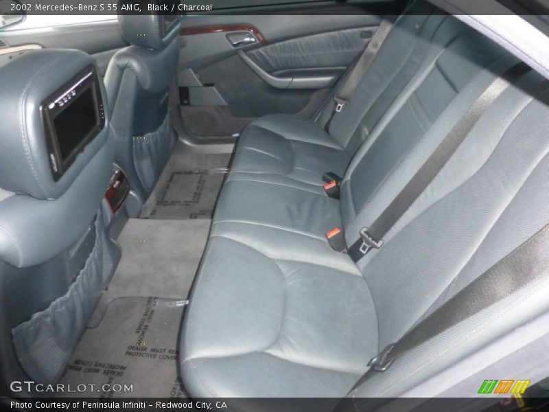 Rear Seat of 2002 S 55 AMG