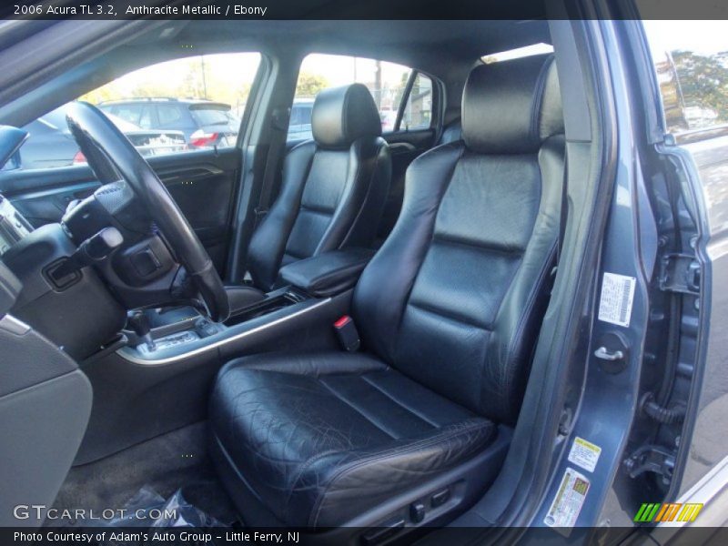 Anthracite Metallic / Ebony 2006 Acura TL 3.2