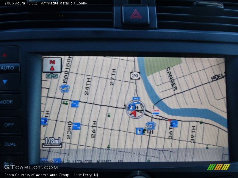 Anthracite Metallic / Ebony 2006 Acura TL 3.2