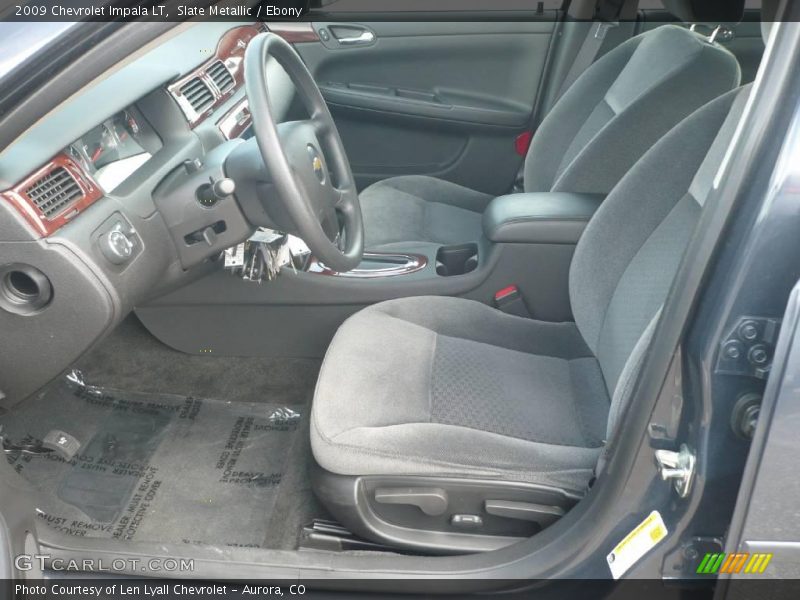 Slate Metallic / Ebony 2009 Chevrolet Impala LT