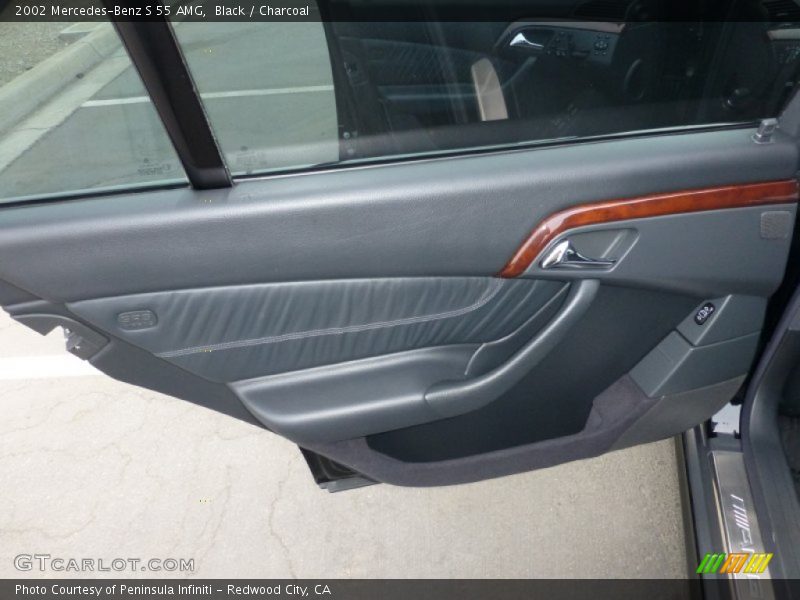 Black / Charcoal 2002 Mercedes-Benz S 55 AMG