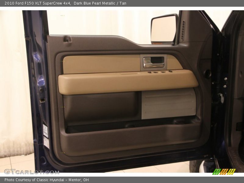 Dark Blue Pearl Metallic / Tan 2010 Ford F150 XLT SuperCrew 4x4