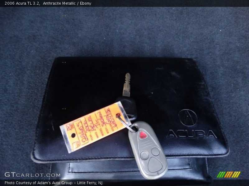 Anthracite Metallic / Ebony 2006 Acura TL 3.2
