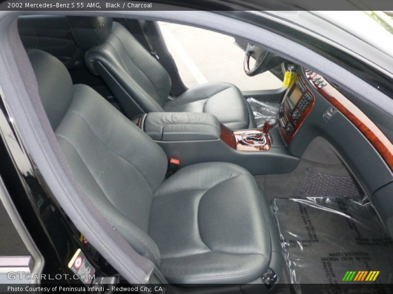 Black / Charcoal 2002 Mercedes-Benz S 55 AMG