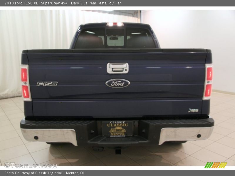 Dark Blue Pearl Metallic / Tan 2010 Ford F150 XLT SuperCrew 4x4