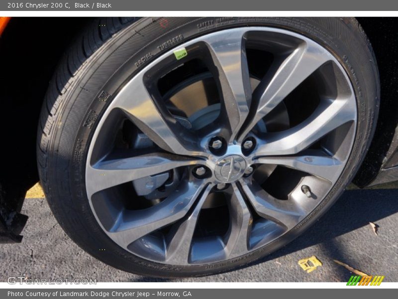 Black / Black 2016 Chrysler 200 C