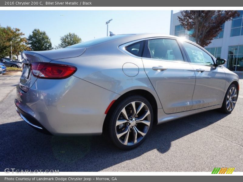 Billet Silver Metallic / Black 2016 Chrysler 200 C