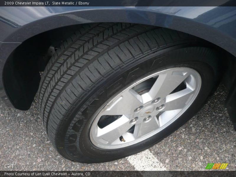 Slate Metallic / Ebony 2009 Chevrolet Impala LT
