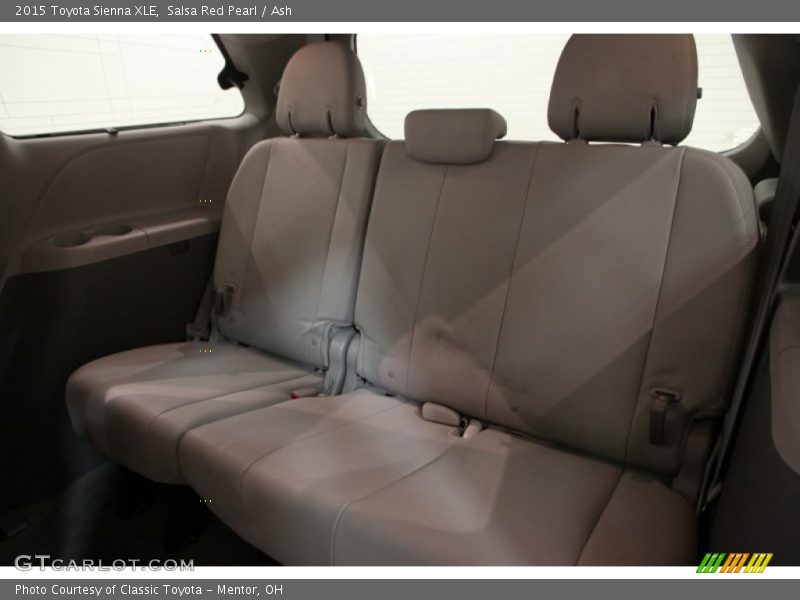 Salsa Red Pearl / Ash 2015 Toyota Sienna XLE