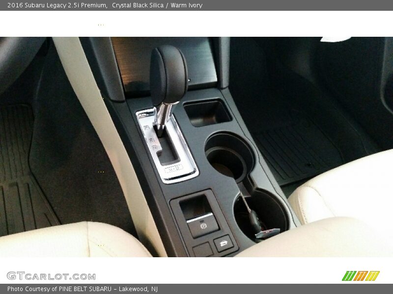 Crystal Black Silica / Warm Ivory 2016 Subaru Legacy 2.5i Premium