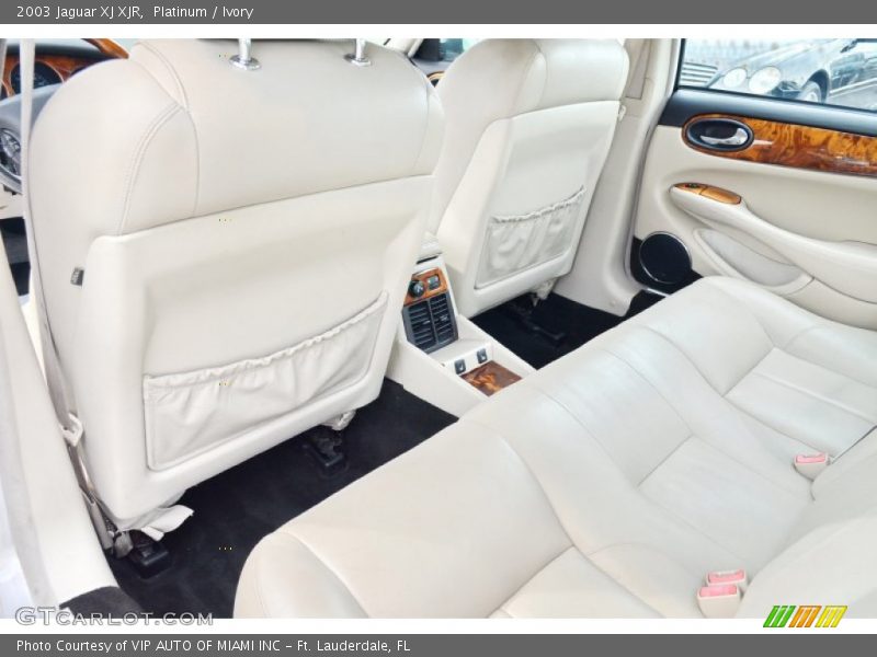 Platinum / Ivory 2003 Jaguar XJ XJR