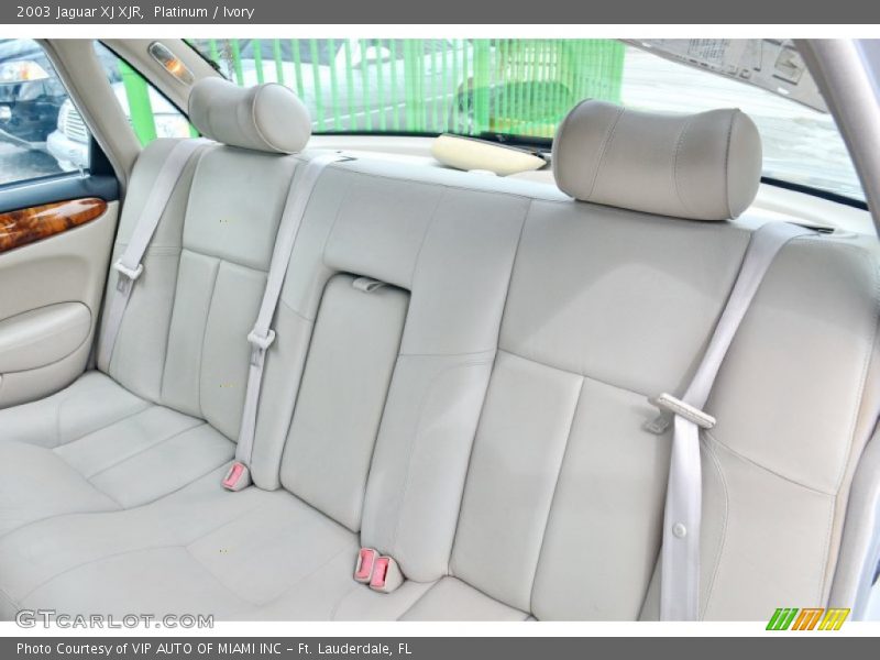 Platinum / Ivory 2003 Jaguar XJ XJR