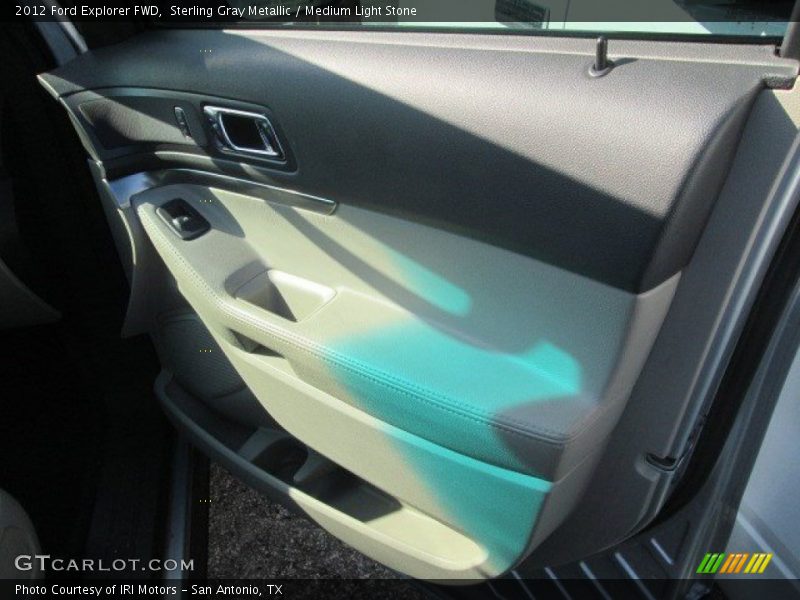 Sterling Gray Metallic / Medium Light Stone 2012 Ford Explorer FWD