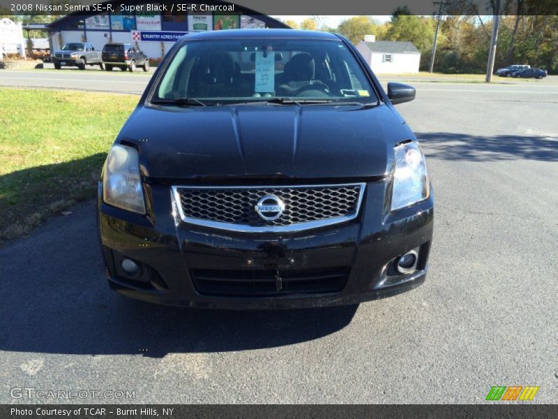 Super Black / SE-R Charcoal 2008 Nissan Sentra SE-R