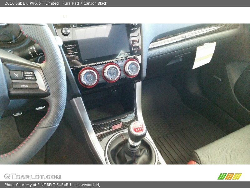  2016 WRX STI Limited 6 Speed Manual Shifter