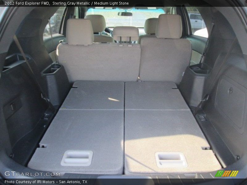 Sterling Gray Metallic / Medium Light Stone 2012 Ford Explorer FWD
