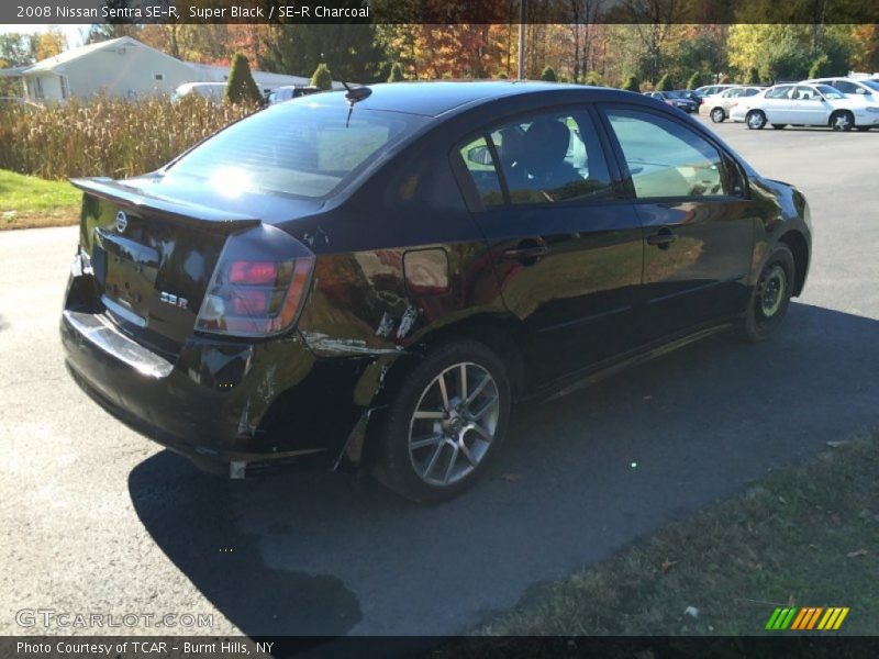 Super Black / SE-R Charcoal 2008 Nissan Sentra SE-R