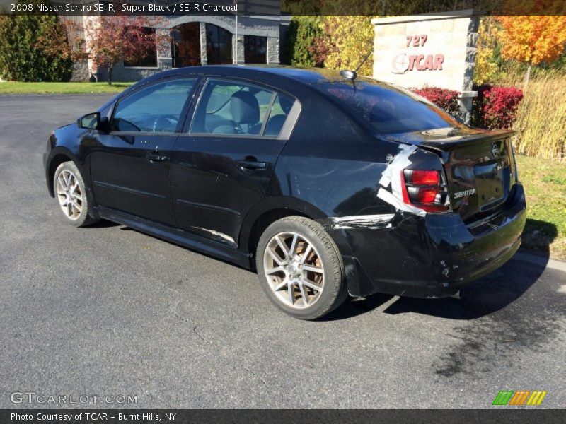 Super Black / SE-R Charcoal 2008 Nissan Sentra SE-R