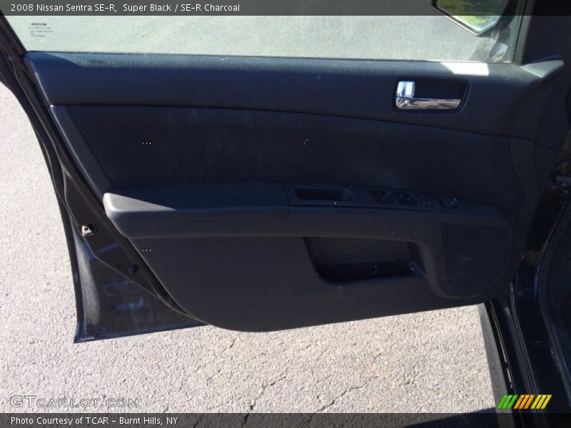 Super Black / SE-R Charcoal 2008 Nissan Sentra SE-R