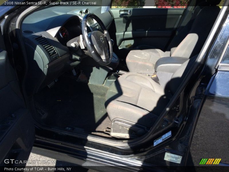 Super Black / SE-R Charcoal 2008 Nissan Sentra SE-R