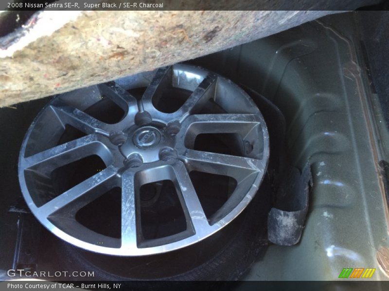 Super Black / SE-R Charcoal 2008 Nissan Sentra SE-R