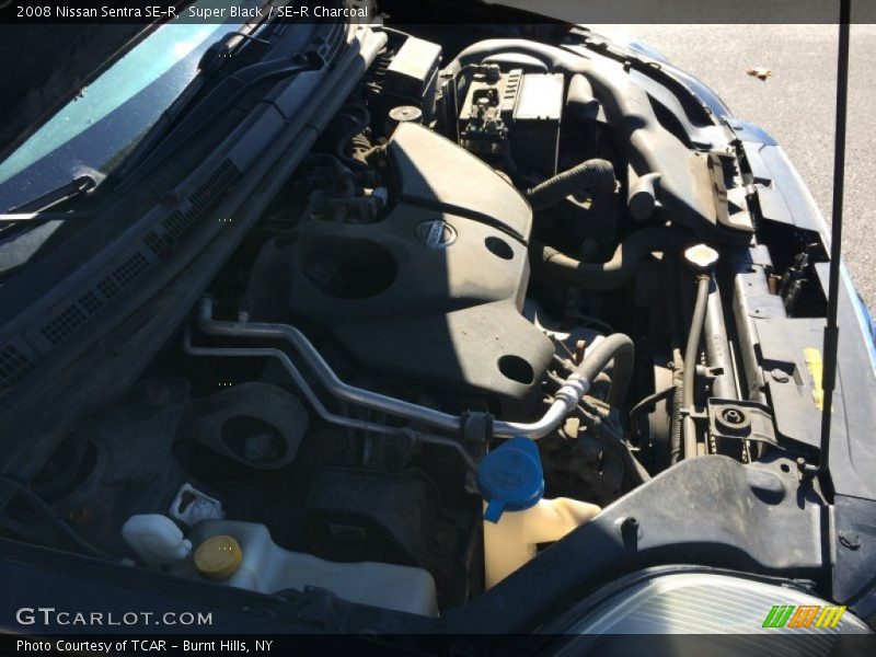 Super Black / SE-R Charcoal 2008 Nissan Sentra SE-R