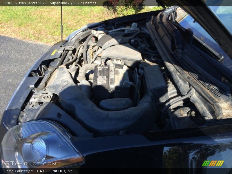 Super Black / SE-R Charcoal 2008 Nissan Sentra SE-R