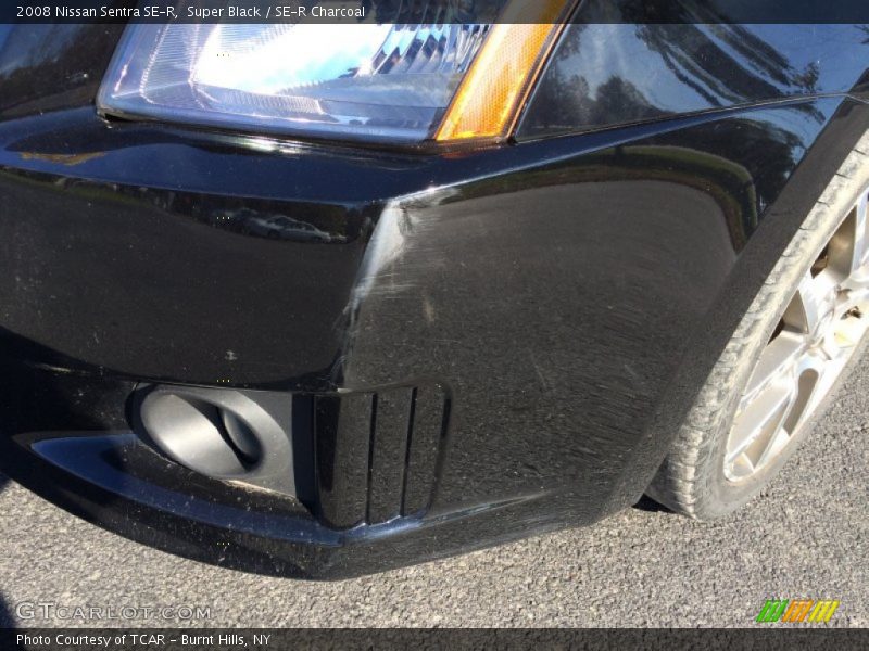 Super Black / SE-R Charcoal 2008 Nissan Sentra SE-R